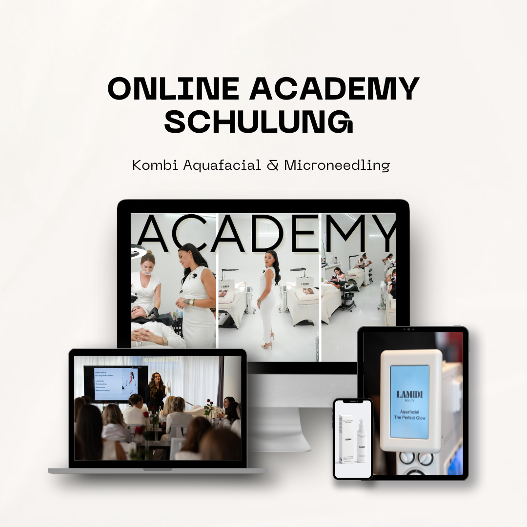 Online Academy Schulung Kombi Aquafacial & Microneedling