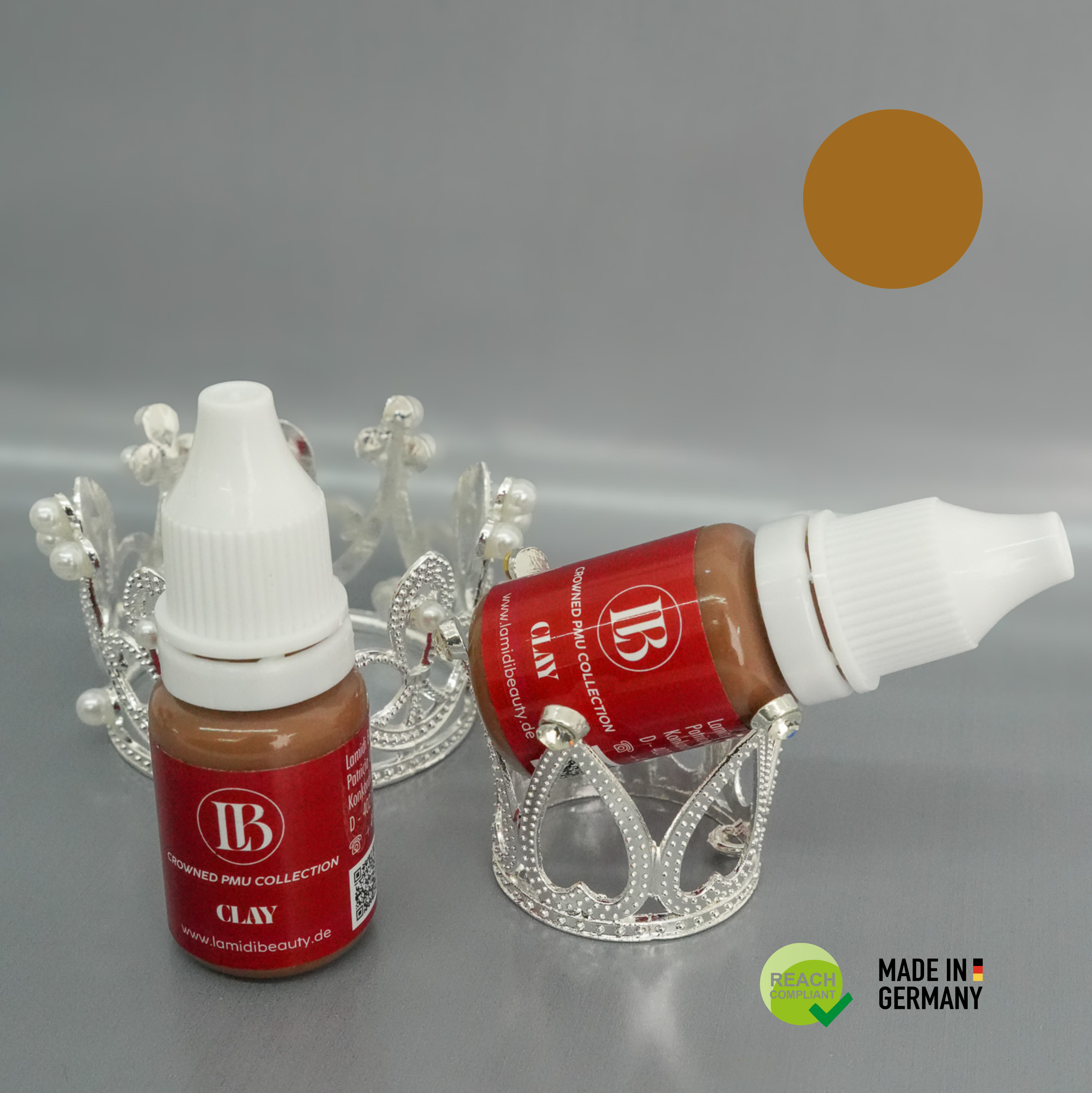 CROWNED PIGMENT BROWS - CLAY