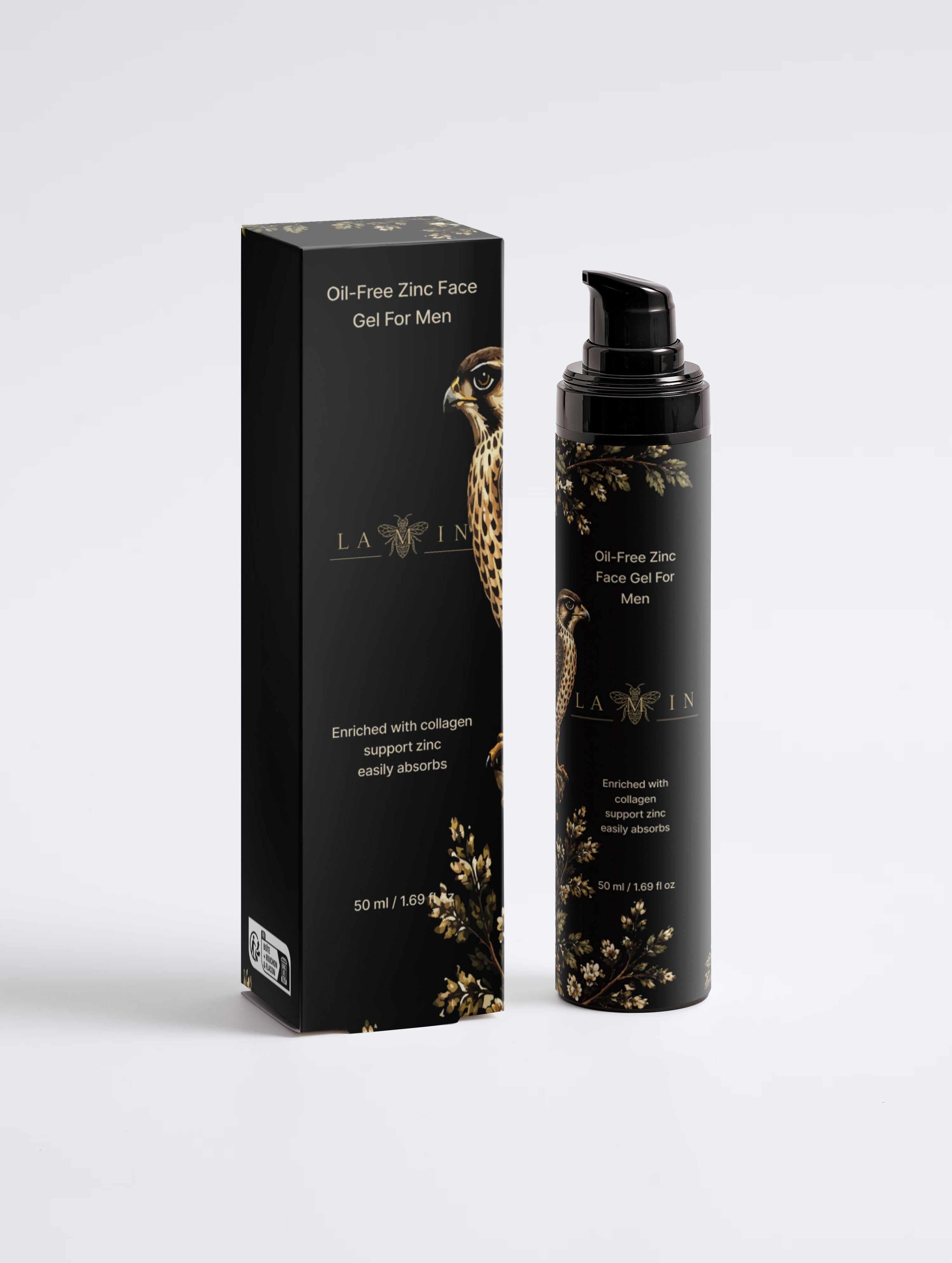 Oil-Free Zinc Face Gel for Men