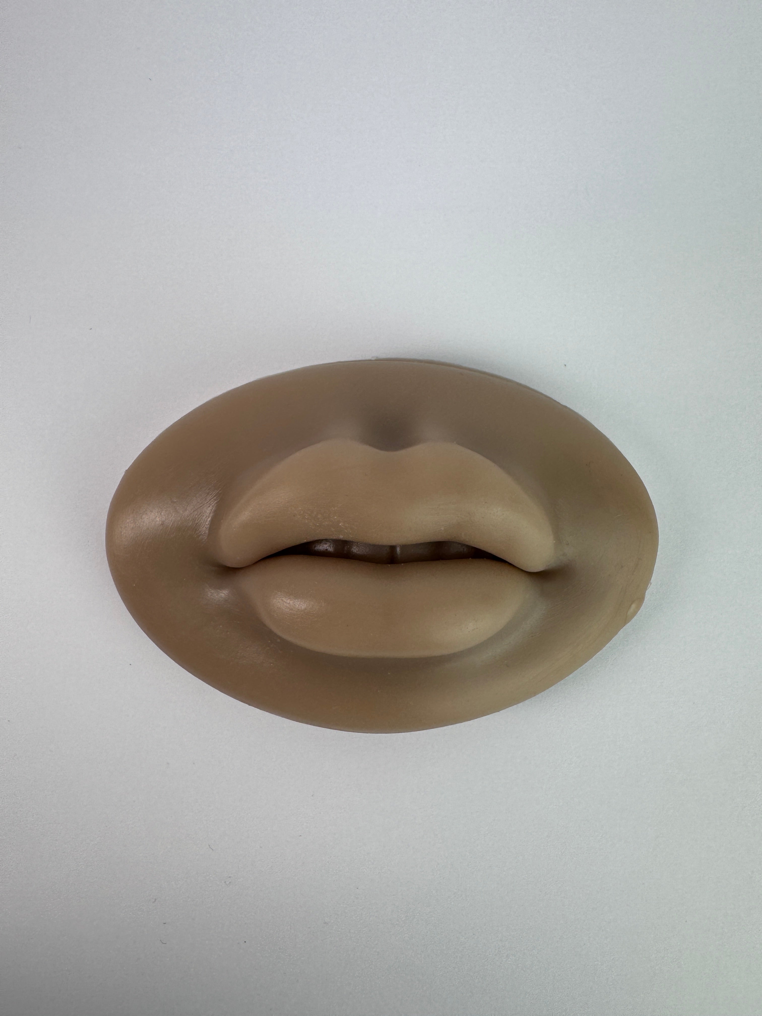 3D Silikon Übungshaut Lippen