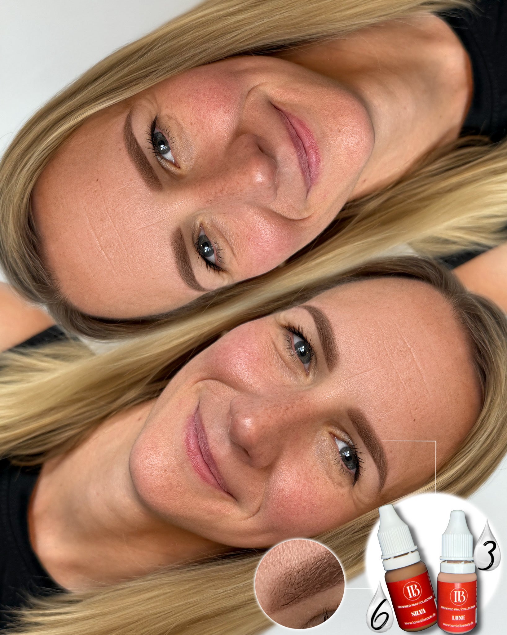 CROWNED PIGMENT BROWS - LUNE