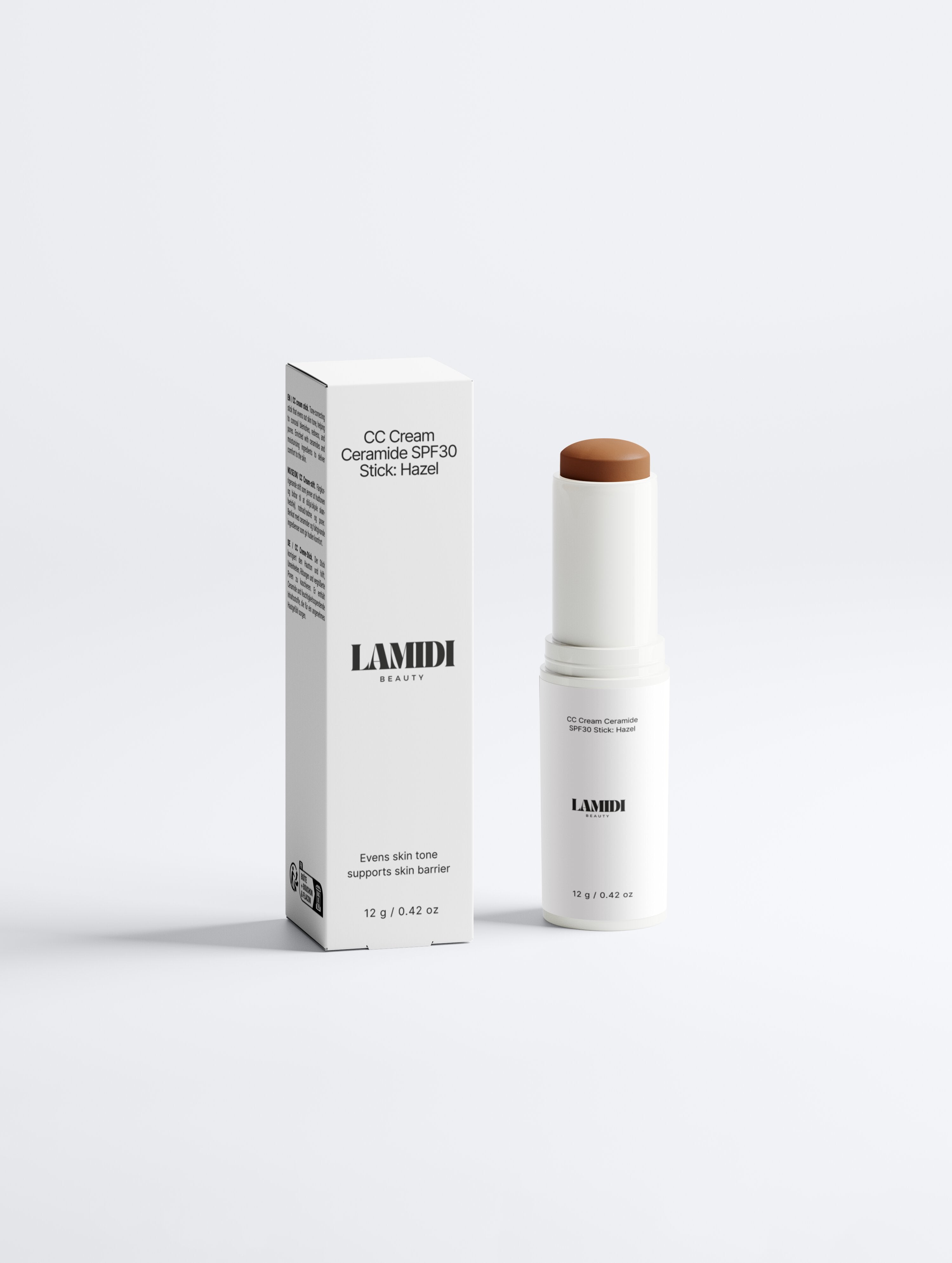 CC Cream Ceramide SPF30 Stick: Hazel