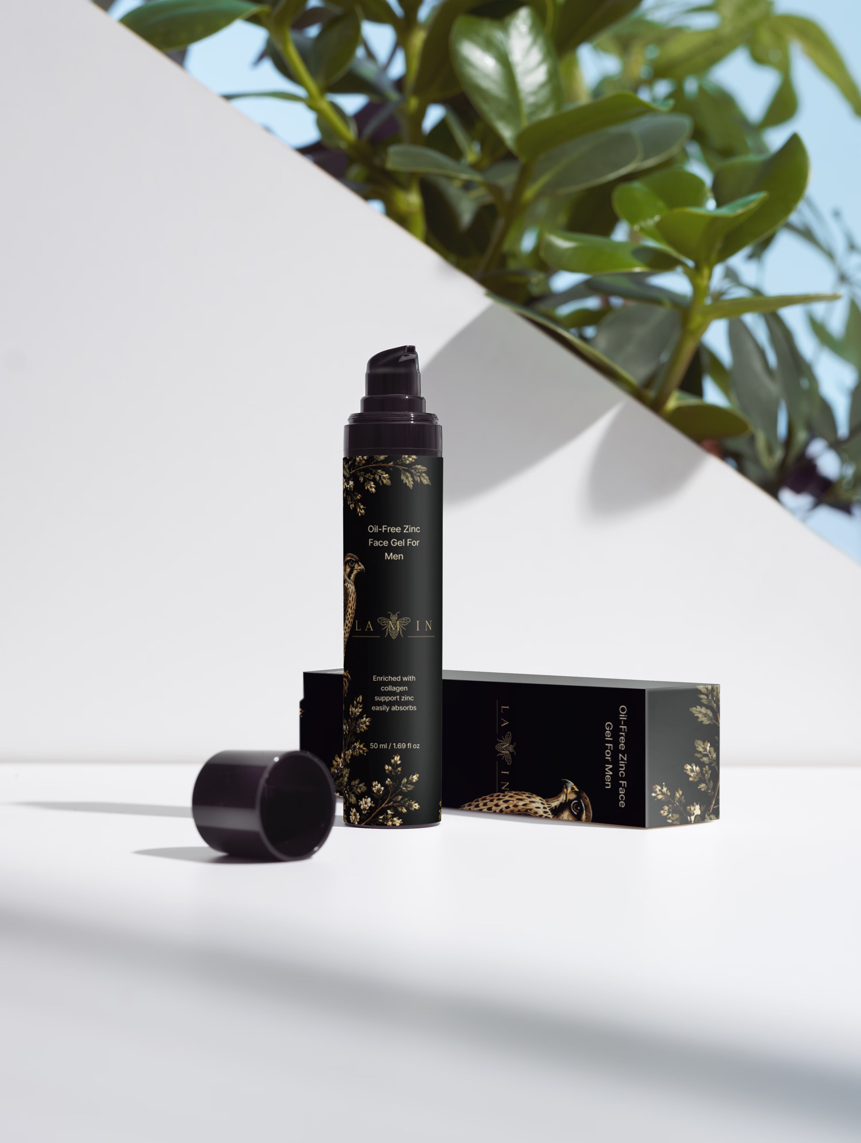 Oil-Free Zinc Face Gel for Men