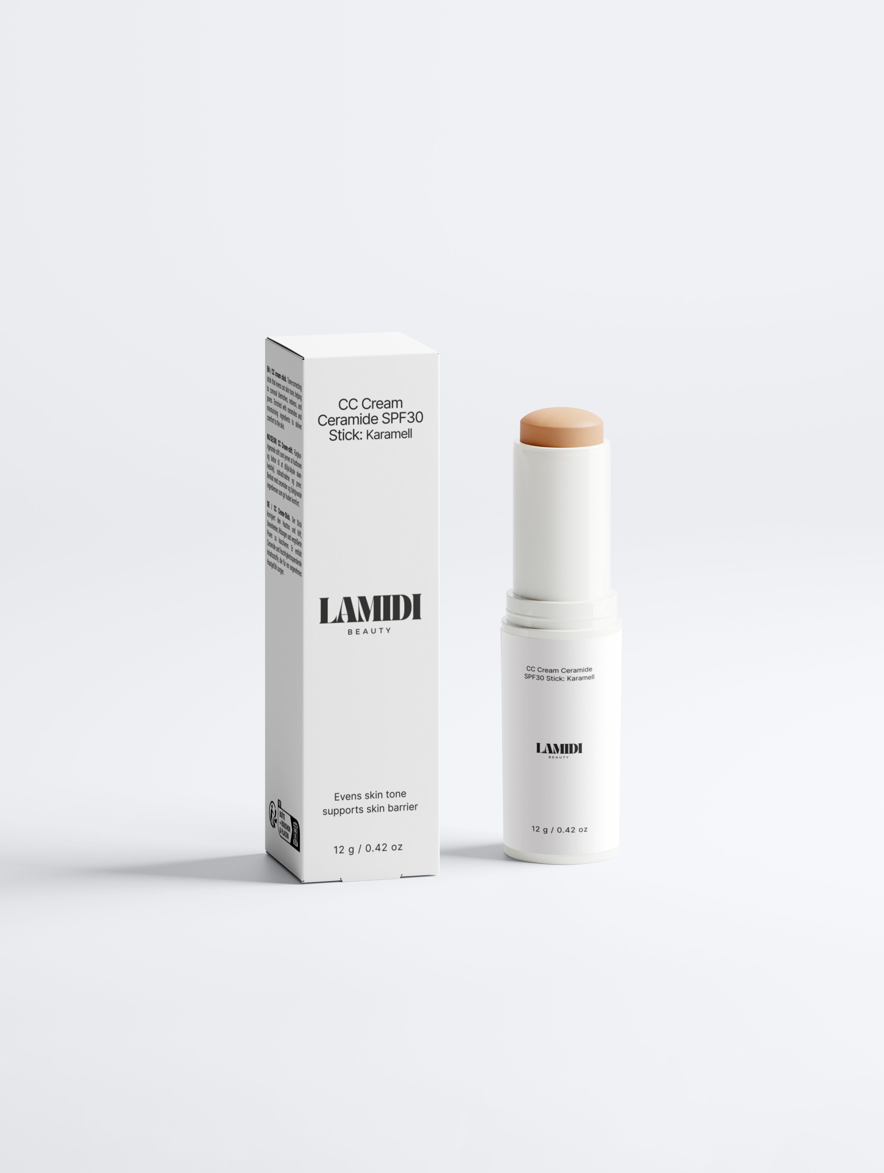 CC Cream Ceramide SPF30 Stick: Karamell